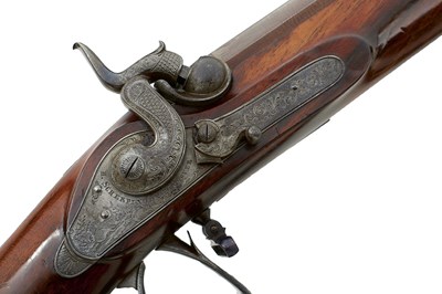 Lot 417 - A 28-BORE SPORTING RIFLE BY H. SCHERPING OF HANNOVER