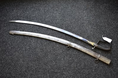 Lot 79 - A 1796 PATTERN LIGHT CAVALRY OFFICER'S SABRE