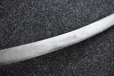 Lot 50 - AN INTERESTING LATE 18TH CENTURY INDIAN TULWAR OR SWORD