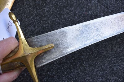 Lot 65 - A LARGE 19TH CENURY TURKISH OTTOMAN KILIJ OR SWORD