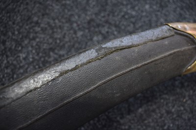 Lot 65 - A LARGE 19TH CENURY TURKISH OTTOMAN KILIJ OR SWORD