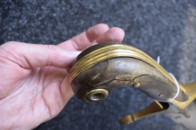 Lot 65 - A LARGE 19TH CENURY TURKISH OTTOMAN KILIJ OR SWORD