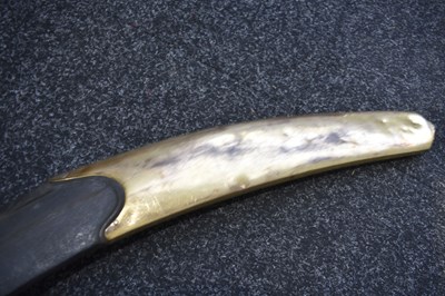 Lot 65 - A LARGE 19TH CENURY TURKISH OTTOMAN KILIJ OR SWORD