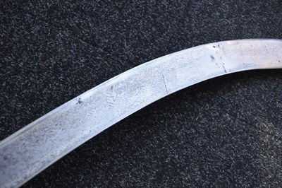 Lot 65 - A LARGE 19TH CENURY TURKISH OTTOMAN KILIJ OR SWORD