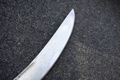 Lot 65 - A LARGE 19TH CENURY TURKISH OTTOMAN KILIJ OR SWORD