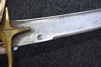 Lot 65 - A LARGE 19TH CENURY TURKISH OTTOMAN KILIJ OR SWORD