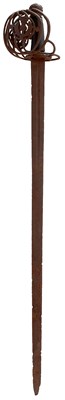 Lot 262 - AN 18TH CENTURY SCOTTISH BROADSWORD