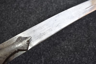 Lot 53 - A 19TH CENTURY MUNITIONS QUALITY INDIAN RAJPUT TULWAR OR SWORD
