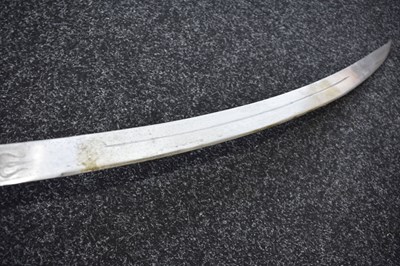 Lot 53 - A 19TH CENTURY MUNITIONS QUALITY INDIAN RAJPUT TULWAR OR SWORD
