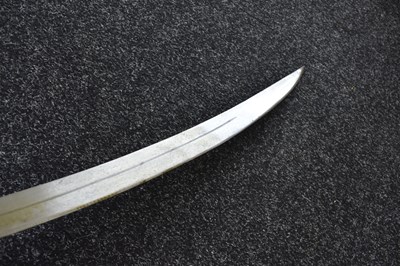 Lot 53 - A 19TH CENTURY MUNITIONS QUALITY INDIAN RAJPUT TULWAR OR SWORD