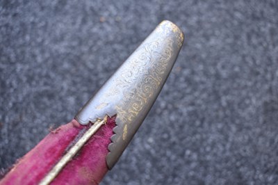 Lot 51 - A 19TH CENTURY INDIAN TULWAR OR SWORD