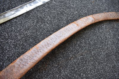 Lot 64 - AN EARLY 20TH CENTURY ETHIOPIAN SHOTEL OR SWORD