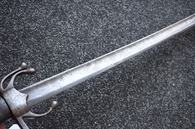 Lot 66 - A LATE 18TH CENTURY ARAB NIMCHA OR SWORD