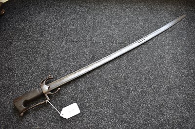 Lot 66 - A LATE 18TH CENTURY ARAB NIMCHA OR SWORD