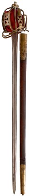 Lot AN 1828 PATTERN SCOTTISH OFFICER'S BROADSWORD