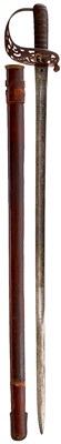 Lot 103 - AN 1821 PATTERN HEAVY CAVALRY OFFICER'S SWORD OF THE 3RD DRAGOON GUARDS