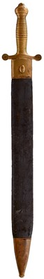 Lot OF CRIMEAN WAR INTEREST - A RUSSIAN 1834 PATTERN PIONEER'S SIDEARM