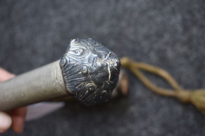 Lot 62 - A LATE 19TH CENTURY BURMESE DHA