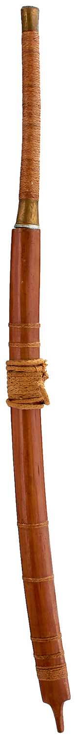 Lot 63 - AN EARLY 20TH CENTURY BURMESE DHA