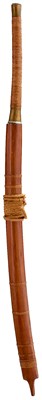 Lot AN EARLY 20TH CENTURY BURMESE DHA