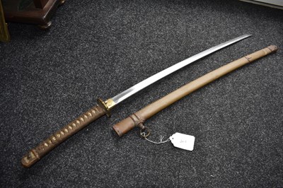 Lot 6 - A KATANA
