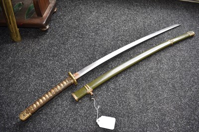 Lot 7 - A KATANA