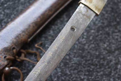 Lot 4 - A KATANA