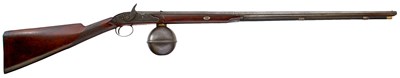 Lot 462 - A 19TH CENTURY 70-BORE BALL RESERVOIR AIR RIFLE