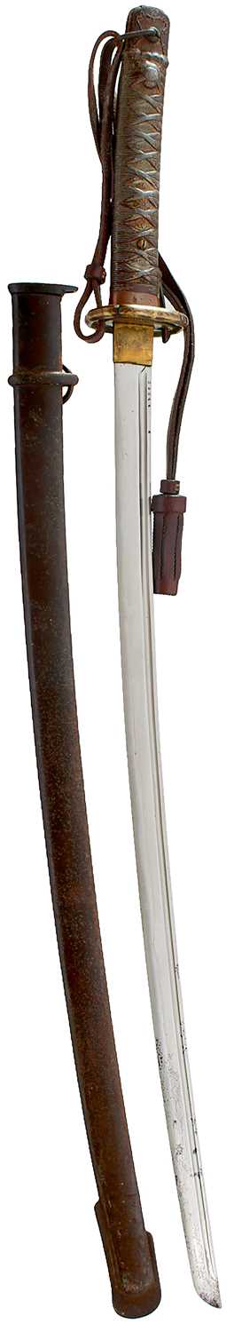 Lot 8 - A JAPANESE NCO'S TYPE 95 SHIN-GUNTO