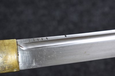 Lot 8 - A JAPANESE NCO'S TYPE 95 SHIN-GUNTO