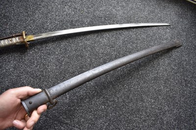 Lot 8 - A JAPANESE NCO'S TYPE 95 SHIN-GUNTO