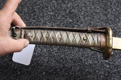 Lot 8 - A JAPANESE NCO'S TYPE 95 SHIN-GUNTO