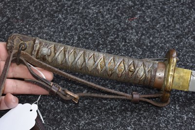 Lot 8 - A JAPANESE NCO'S TYPE 95 SHIN-GUNTO