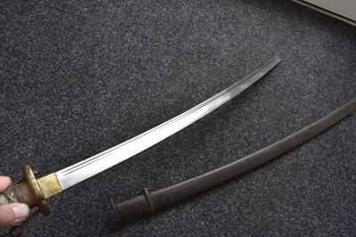 Lot 8 - A JAPANESE NCO'S TYPE 95 SHIN-GUNTO