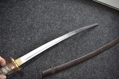 Lot 8 - A JAPANESE NCO'S TYPE 95 SHIN-GUNTO