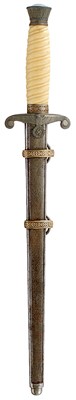 Lot 605 - A THIRD REICH ARMY OFFICER'S DAGGER