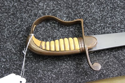 Lot 94 - A 1796 PATTERN LIGHT CAVALRY OFFICER'S SABRE WITH TROPHY BLADE