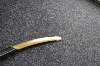 Lot 94 - A 1796 PATTERN LIGHT CAVALRY OFFICER'S SABRE WITH TROPHY BLADE