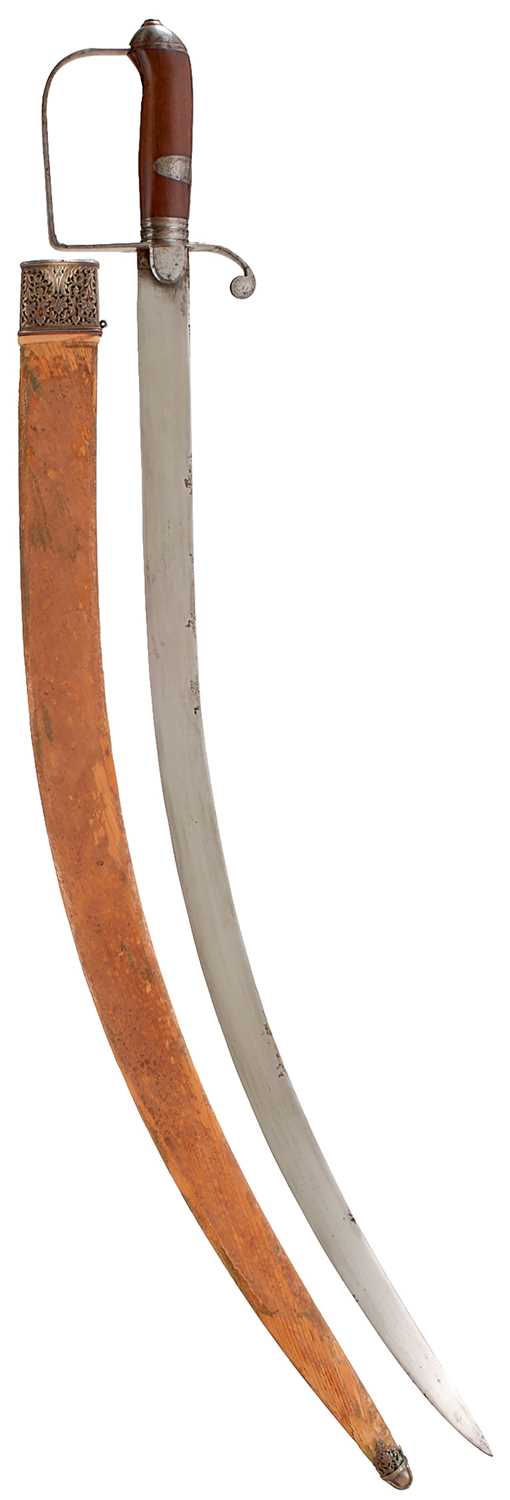 Lot 95 - AN INDIAN CAVALRY SABRE OF 1796 TYPE