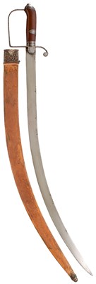Lot 95 - AN INDIAN CAVALRY SABRE OF 1796 TYPE