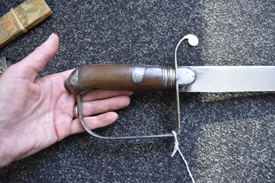 Lot 95 - AN INDIAN CAVALRY SABRE OF 1796 TYPE
