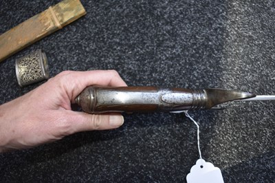 Lot 95 - AN INDIAN CAVALRY SABRE OF 1796 TYPE