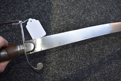 Lot 95 - AN INDIAN CAVALRY SABRE OF 1796 TYPE