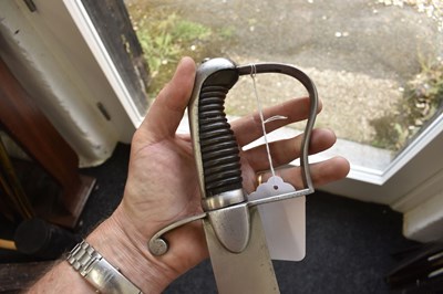 Lot 96 - AN INTERESTING 1796 PATTERN LIGHT CAVALRY SABRE WITH TROPHY BLADE