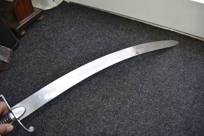 Lot 96 - AN INTERESTING 1796 PATTERN LIGHT CAVALRY SABRE WITH TROPHY BLADE