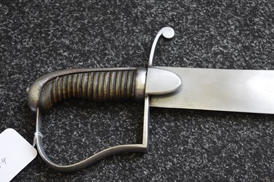 Lot 96 - AN INTERESTING 1796 PATTERN LIGHT CAVALRY SABRE WITH TROPHY BLADE