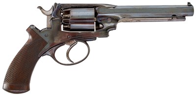 Lot 329 - A VERY GOOD 54-BORE FIVE-SHOT PERCUSSION DEANE & SON REVOLVER