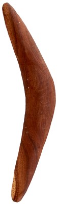 Lot 684 - A BRACE OF AUSTRALIAN BIRDING BOOMERANGS
