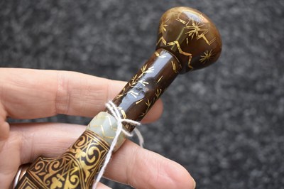 Lot 45 - AN EARLY 19TH CENTURY INDIAN DAGGER