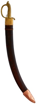 Lot 149 - A CONTINENTAL INFANTRYMAN'S SIDEARM OF INDIAN MANUFACTURE